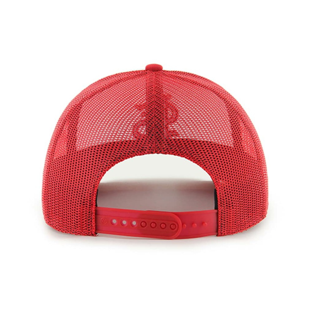 St. Louis Cardinals Freshman Trucker Adjustable Hat - White/Red | 47 brand