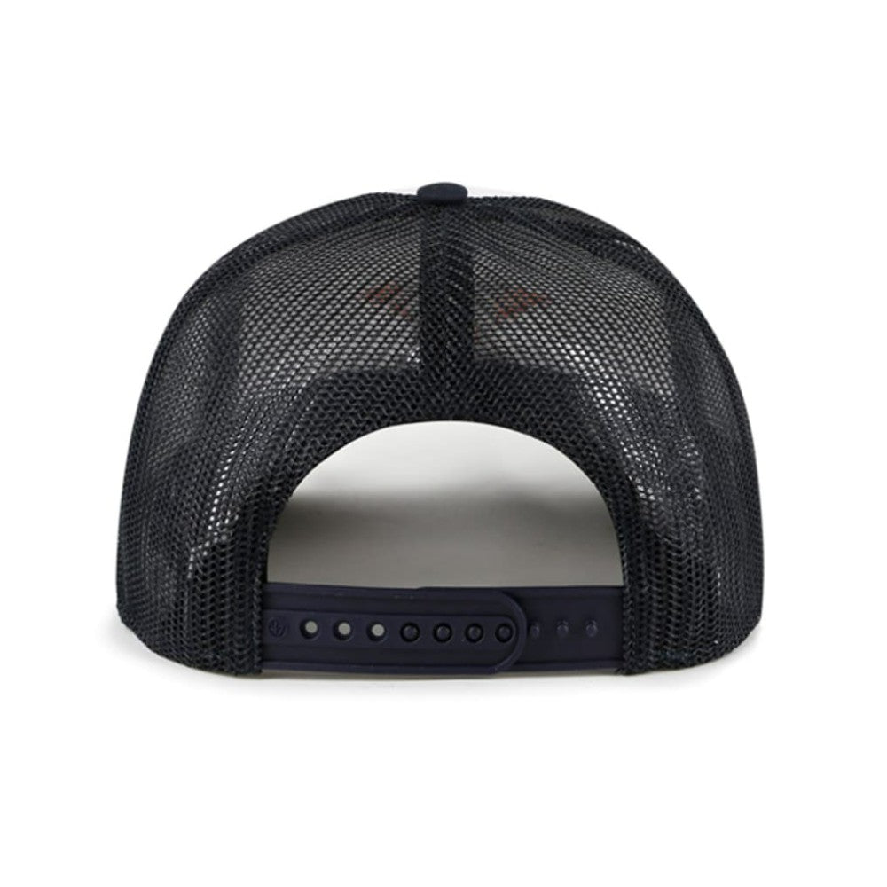 Houston Astros Freshman Trucker Adjustable Hat - White/Navy | 47 brand