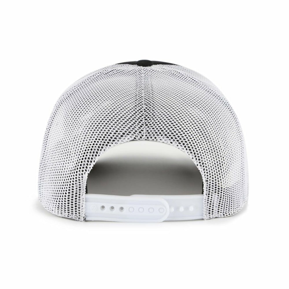 San Francisco Giants Meander Foam Trucker Snapback Hat - Black | 47 brand