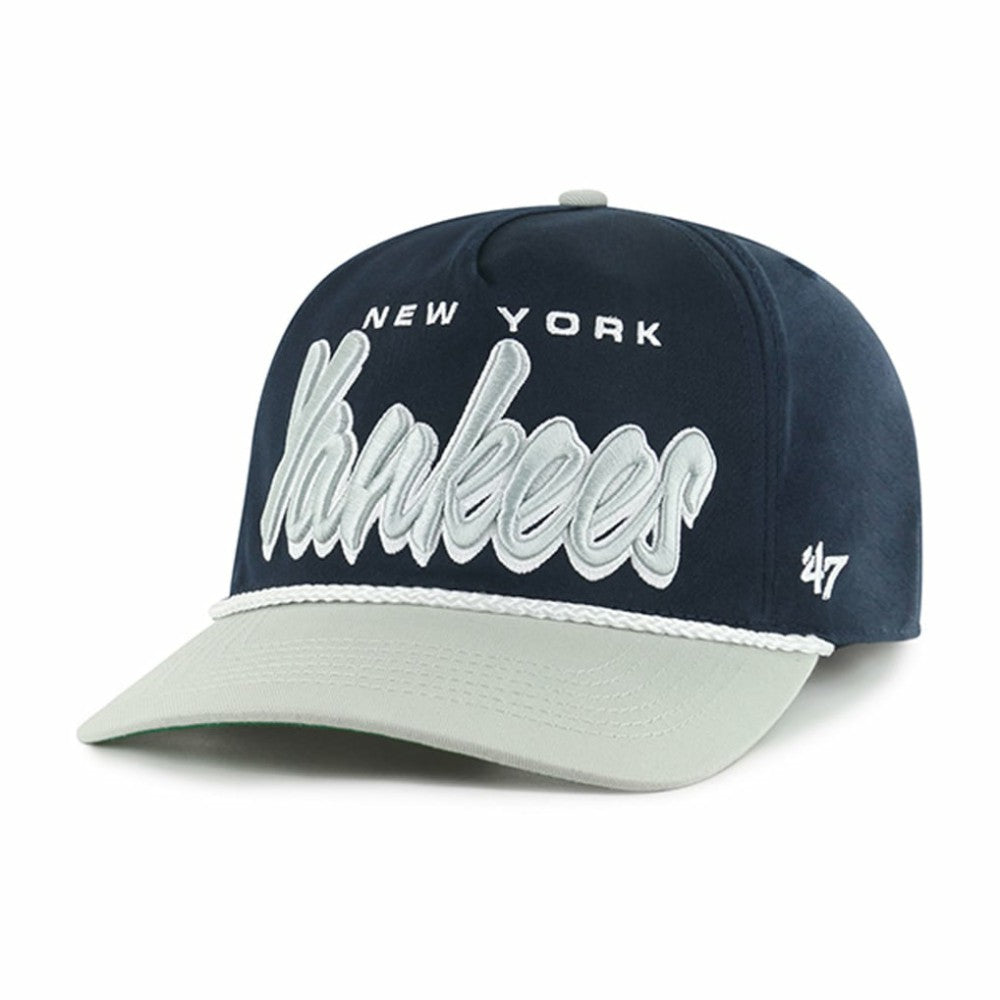 New York Yankees Dropshadow Rope Hitch Adjustable Hat - Navy | 47 brand