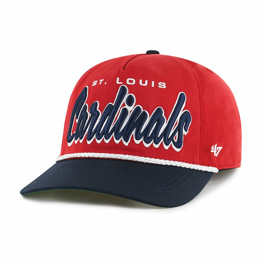 St. Louis Cardinals Dropshadow Rope Hitch Adjustable Hat - Red | 47 brand
