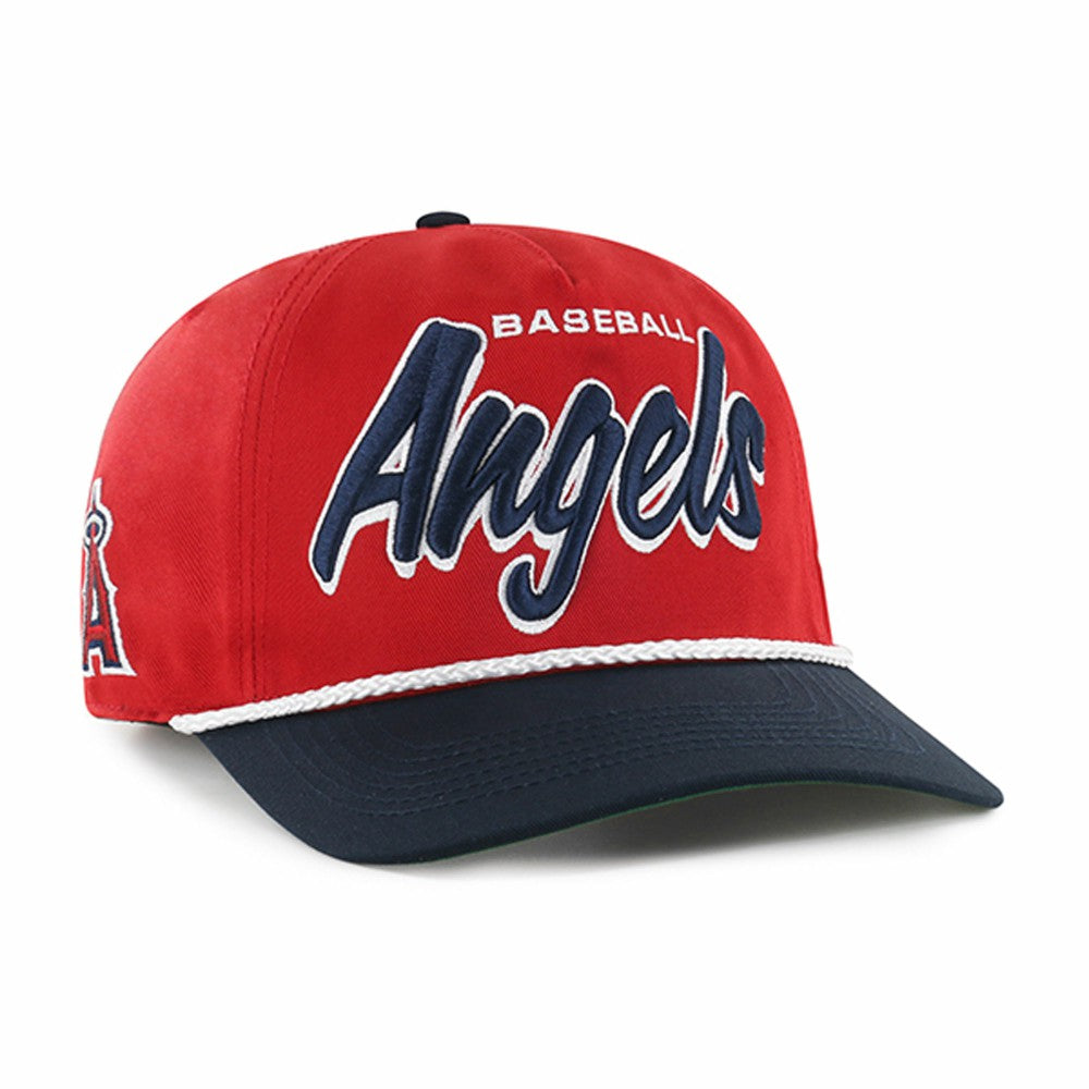 Los Angeles Angels Dropshadow Rope Hitch Adjustable Hat - Red | 47 brand