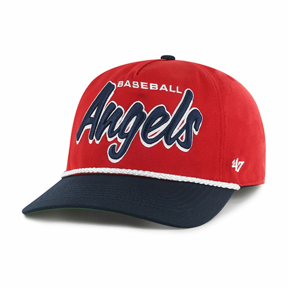 Los Angeles Angels Dropshadow Rope Hitch Adjustable Hat - Red | 47 brand