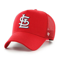 St. Louis Cardinals Ballpark Offside Adjustable Trucker Hat - Red | 47 brand