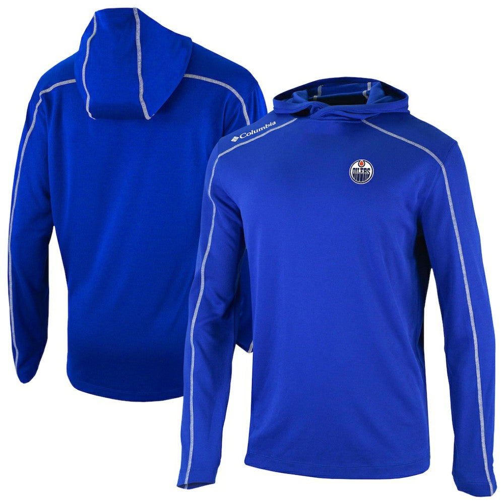 Edmonton Oilers Columbia Shotgun Omni-Wick Pullover Hoodie