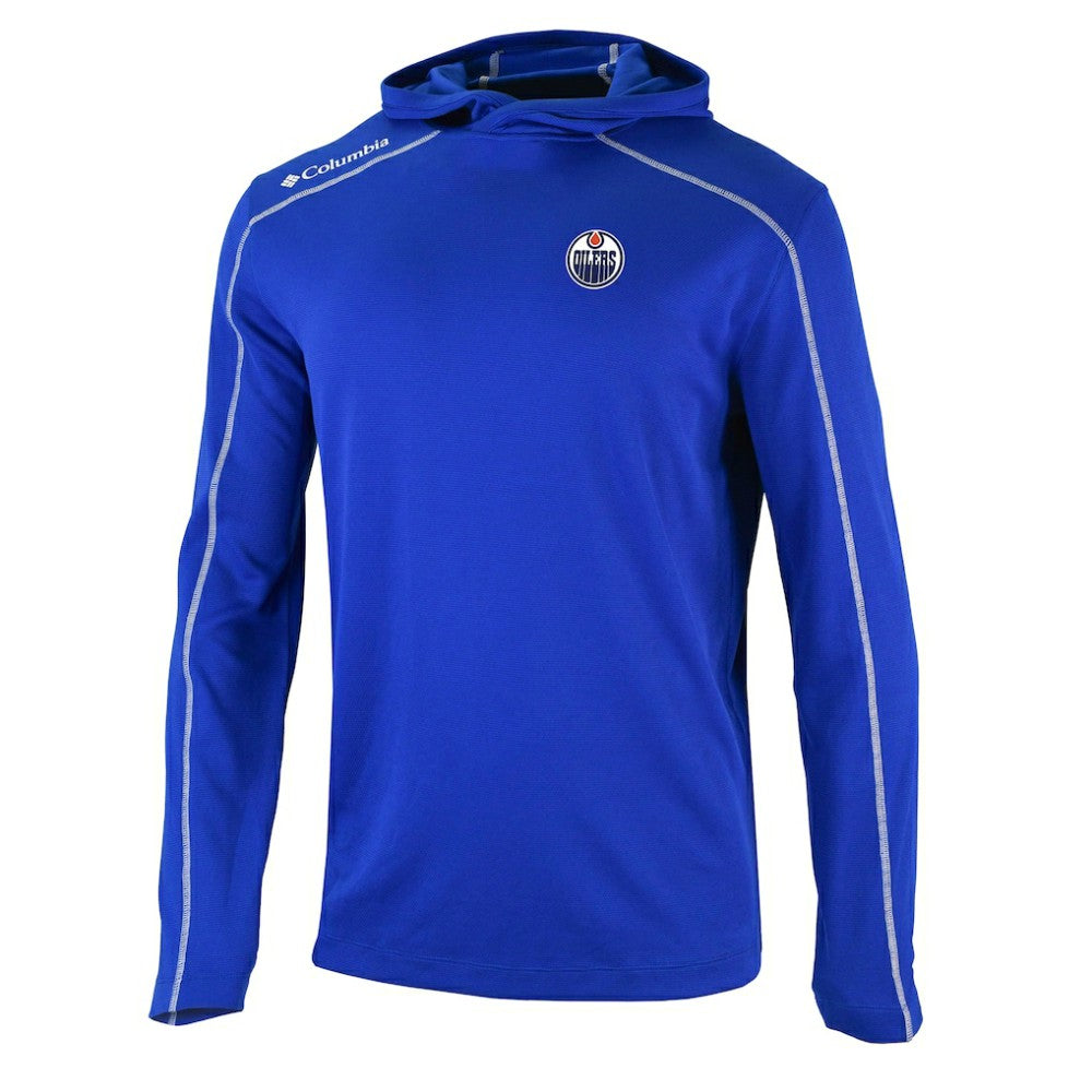 Edmonton Oilers Columbia Shotgun Omni-Wick Pullover Hoodie