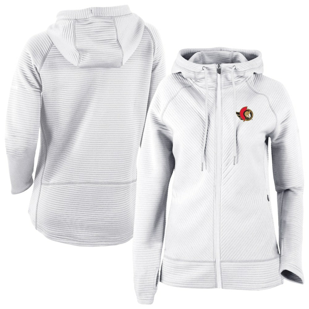 Ottawa Senators Columbia Omni-Wick Pack It Up Full-Zip Jacket