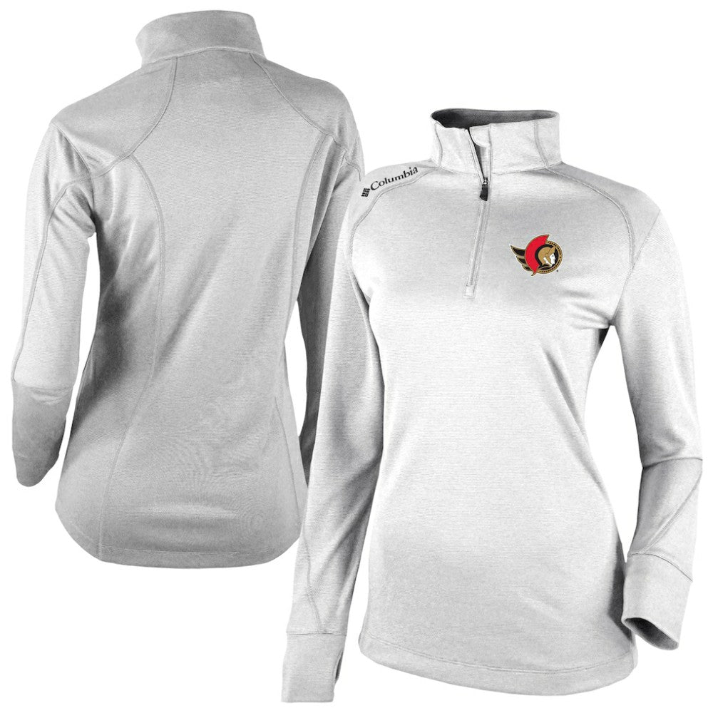 Ottawa Senators Columbia Women's Omni-Wick Shotgun 2.0 Quarter-Zip Pullover Top