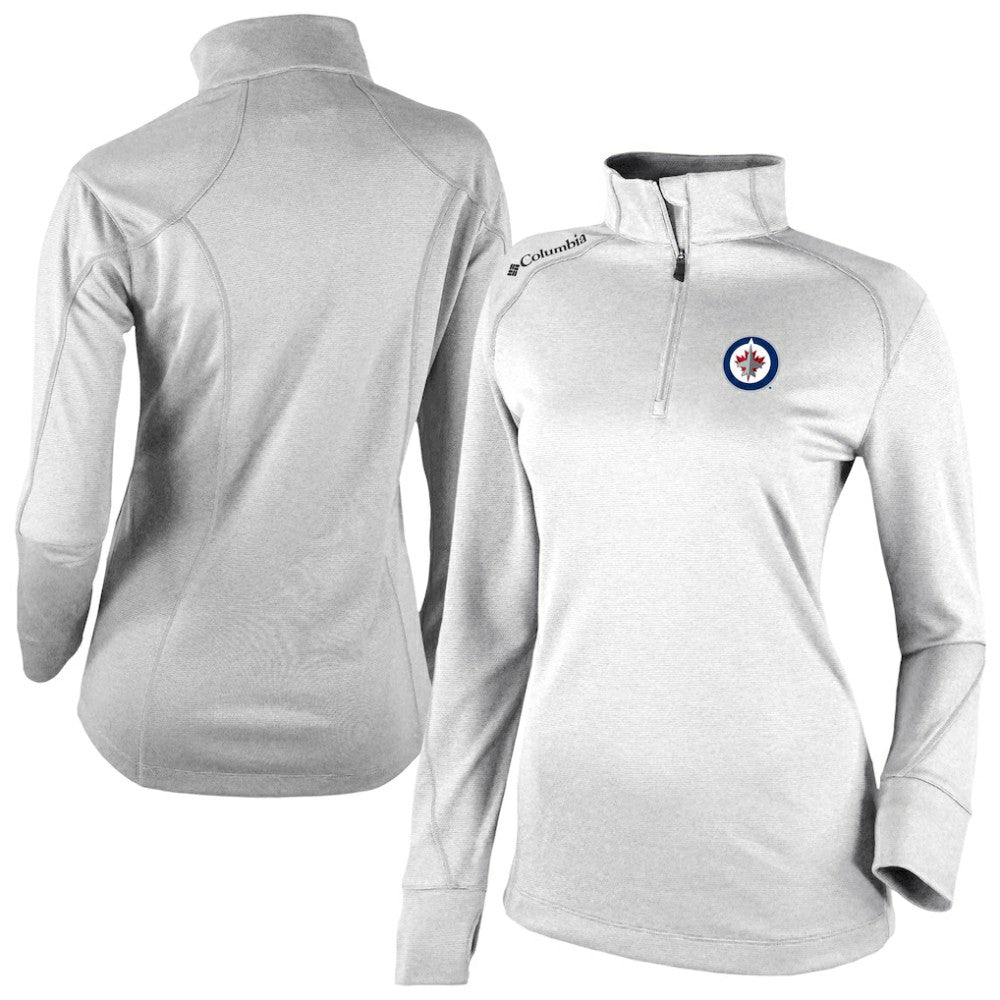 Winnipeg Jets Columbia Women's Omni-Wick Shotgun 2.0 Quarter-Zip Pullover Top