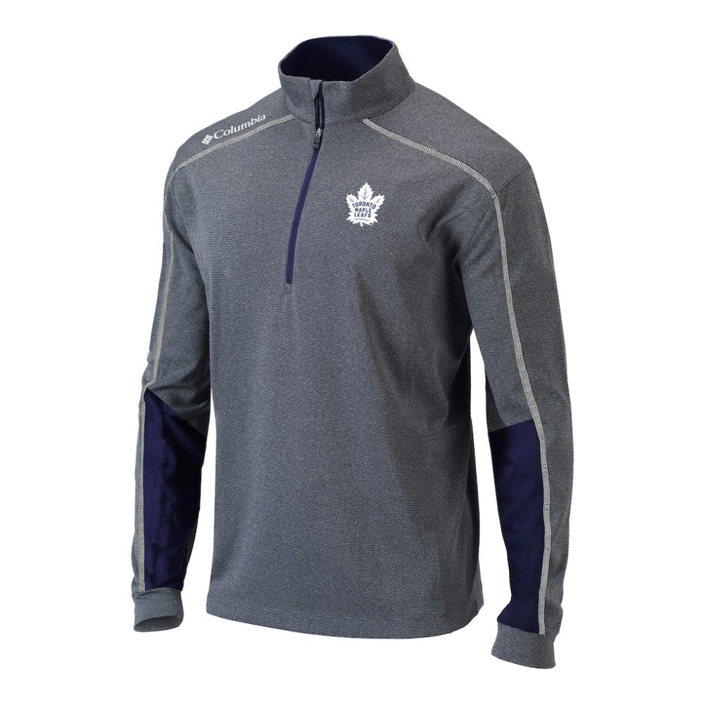 Toronto Maple Leafs Columbia Omni-Wick Shotgun 2.0 Quarter-Zip Pullover Top