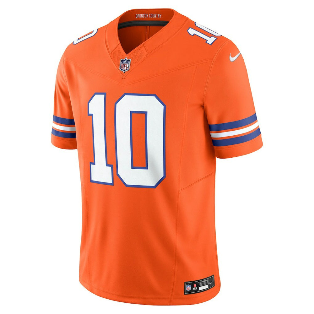 NFL Denver Broncos Bo Nix  Vapor F.U.S.E. Limited Jersey