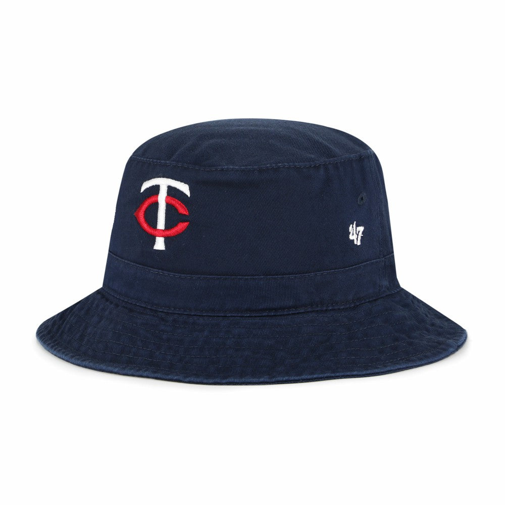 Minnesota Twins Primary Logo Bucket Hat - Navy | 47 brand