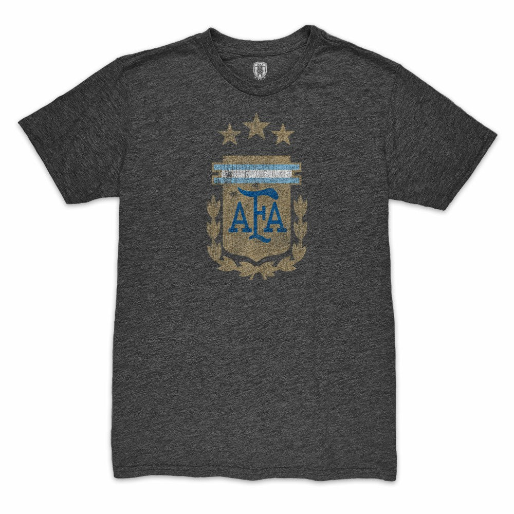 Angel Di Maria Argentina National Team 1863FC Retro Player Tri-Blend T-Shirt / Soccer Outlet