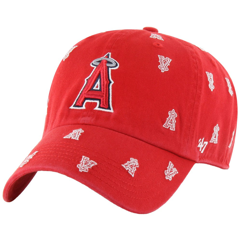 Los Angeles Angels Women's Confetti Clean Up Adjustable Hat - Red | 47 brand