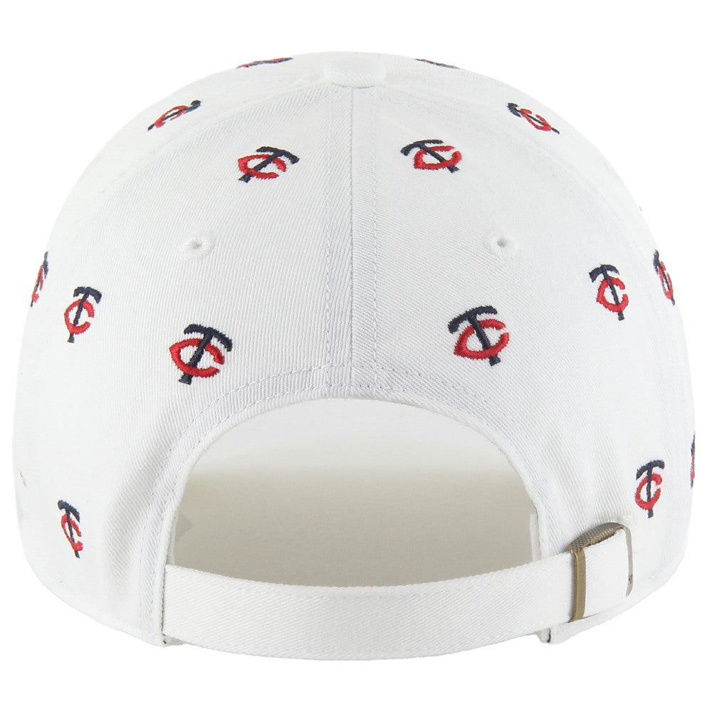 Minnesota Twins Women's Confetti Clean Up Adjustable Hat - White | 47 brand