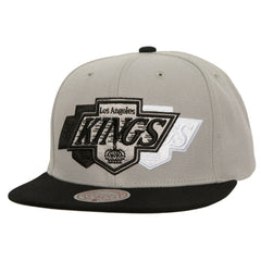 Los Angeles Kings Mitchell & Ness Soul Triple Up Snapback Hat