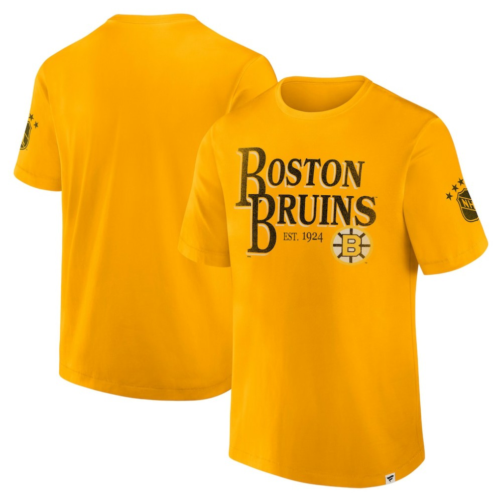 Boston Bruins Fanatics Decades Collection Made To Last T-Shirt