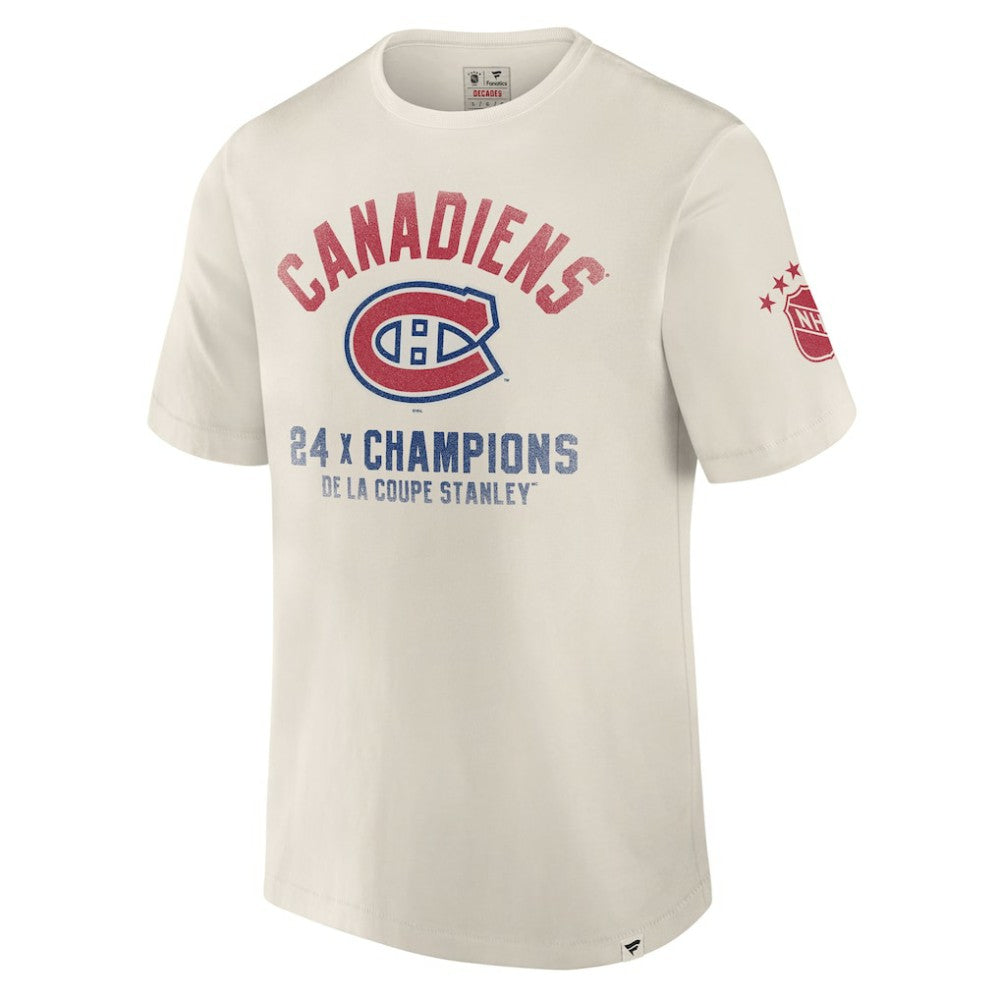 Montreal Canadiens Fanatics Decades Collection Timeless T-Shirt