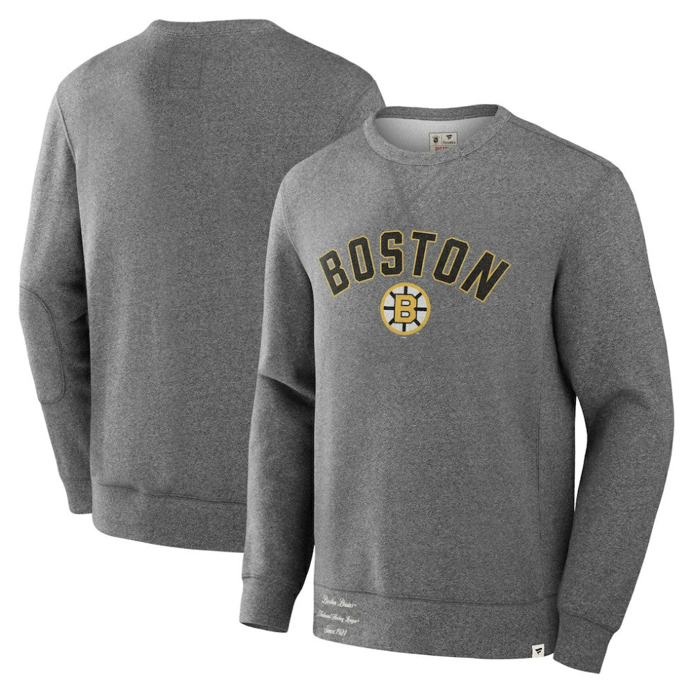 Boston Bruins Fanatics Decades Collection Legendary Fleece Pullover Sweatshirt