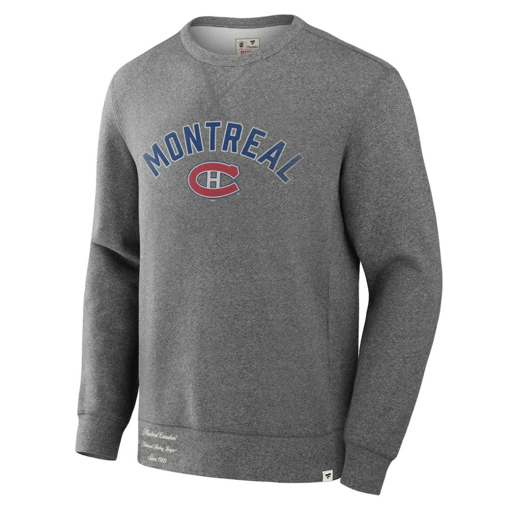 Montreal Canadiens Fanatics Decades Collection Legendary Fleece Pullover Sweatshirt