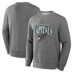 Washington Capitals Fanatics Decades Collection Legendary Fleece Pullover Sweatshirt