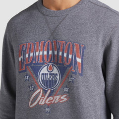 Edmonton Oilers Fanatics Decades Collection Legendary Fleece Pullover Sweatshirt