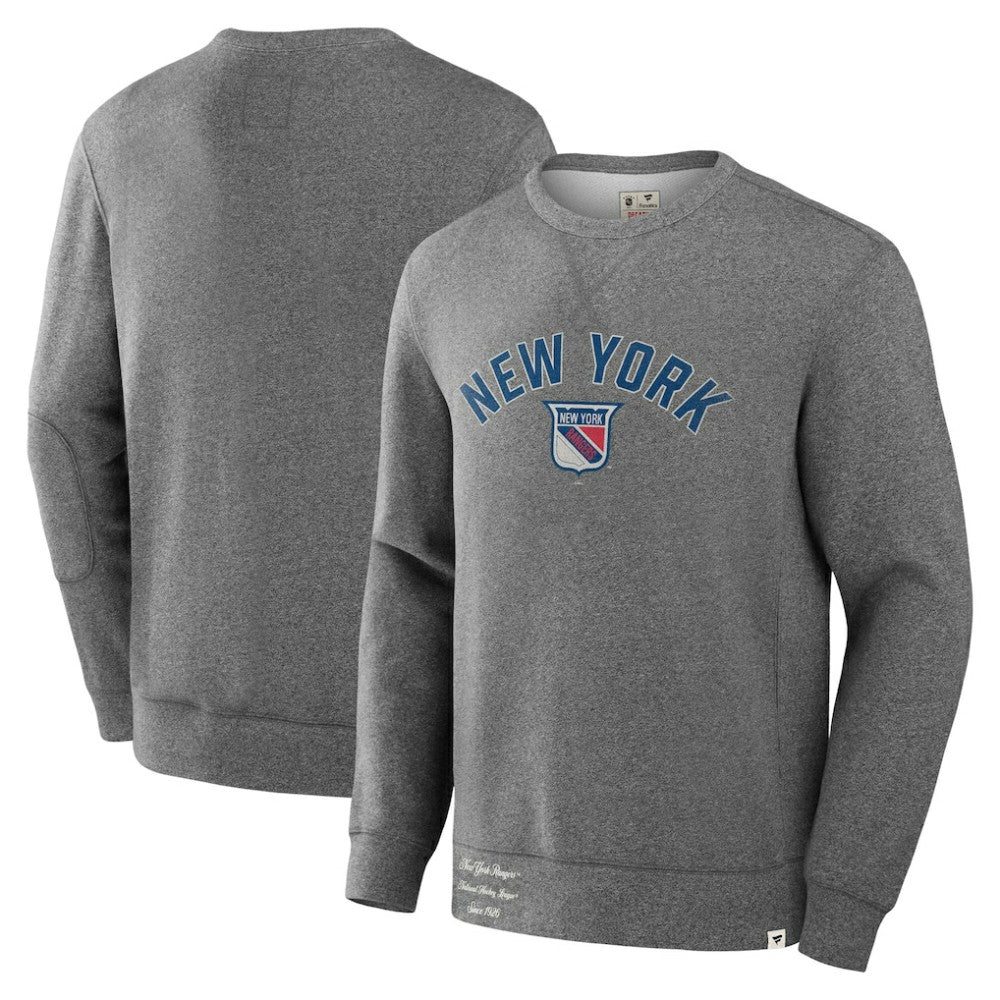 New York Rangers Fanatics Decades Collection Legendary Fleece Pullover Sweatshirt