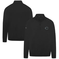 Cincinnati Reds Levelwear Murray Nightfall Quarter-Zip Top - Black
