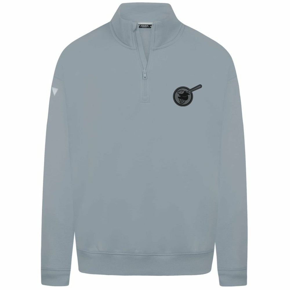 San Diego Padres Levelwear Murray Nightfall Quarter-Zip Top - Gray