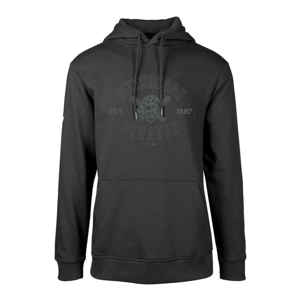Pittsburgh Pirates Levelwear Podium Abyssal Pullover Hoodie - Black