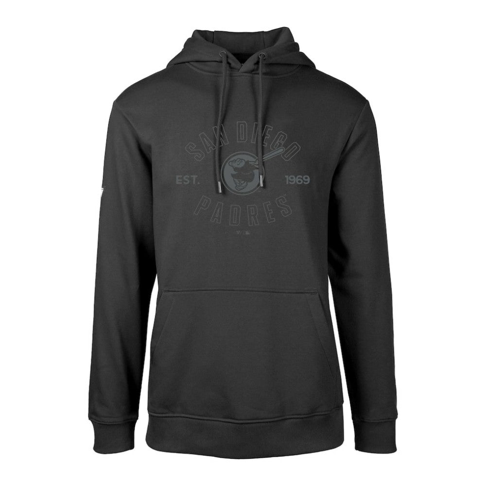 San Diego Padres Levelwear Podium Abyssal Pullover Hoodie - Black