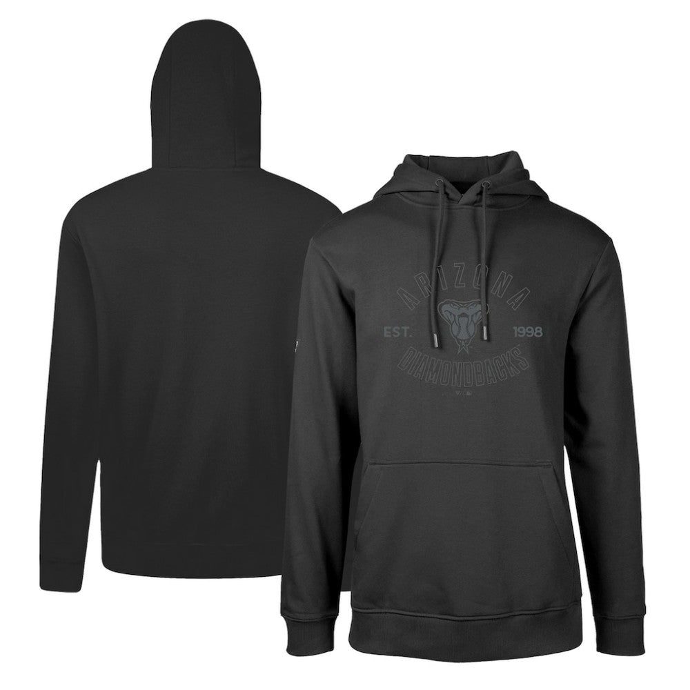 Arizona Diamondbacks Levelwear Podium Abyssal Pullover Hoodie - Black