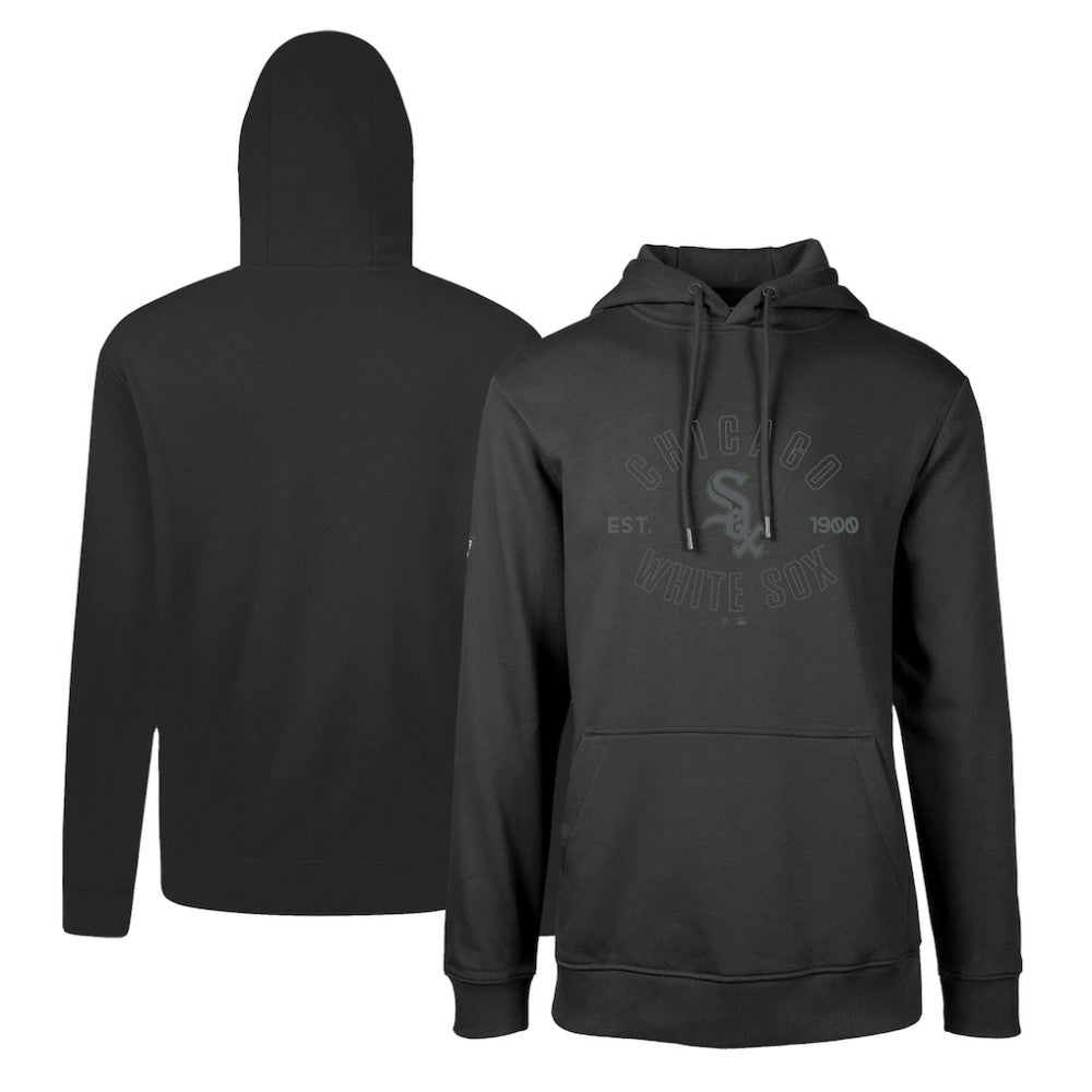 Chicago White Sox Levelwear Podium Abyssal Pullover Hoodie - Black