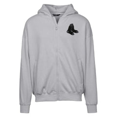 Boston Red Sox Levelwear Uphill Abyssal Full-Zip Hoodie - Gray