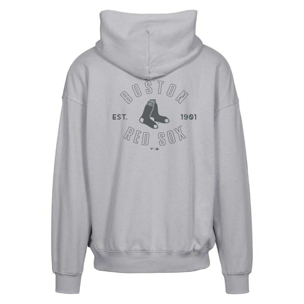 Boston Red Sox Levelwear Uphill Abyssal Full-Zip Hoodie - Gray
