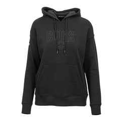Chicago Cubs Levelwear Women's Adorn Darkmoon Pullover Hoodie - Black