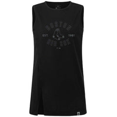 Boston Red Sox Levelwear Women's Influx Abyssal Tank Top - Black