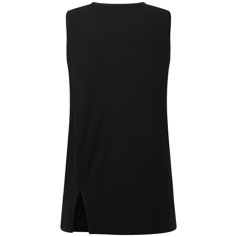 Cincinnati Reds Levelwear Women's Influx Abyssal Tank Top - Black