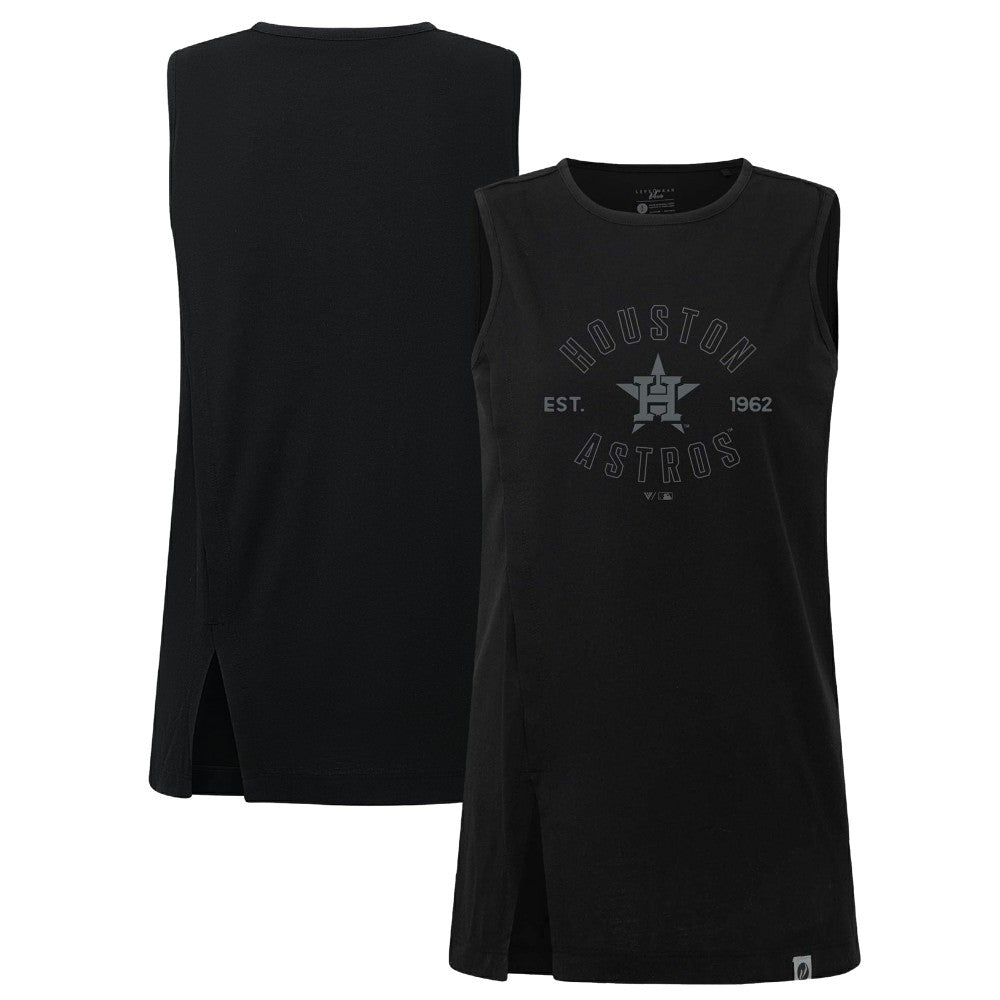 Houston Astros Levelwear Women's Influx Abyssal Tank Top - Black