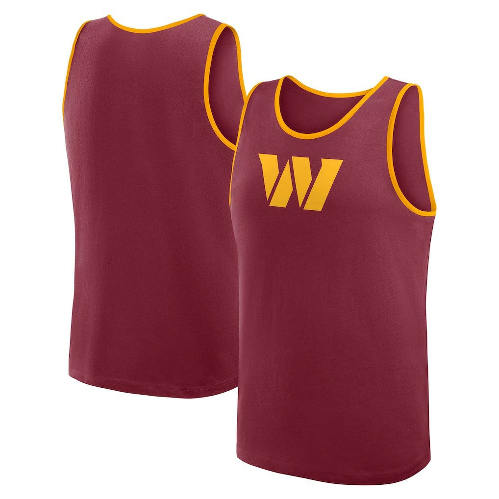 NFL Washington Commanders Logo Athletic Unmatched Success Tank Top