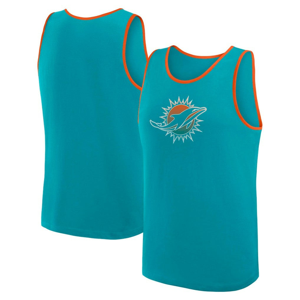NFL Miami Dolphins Logo Athletic Unmatched Success Tank Top