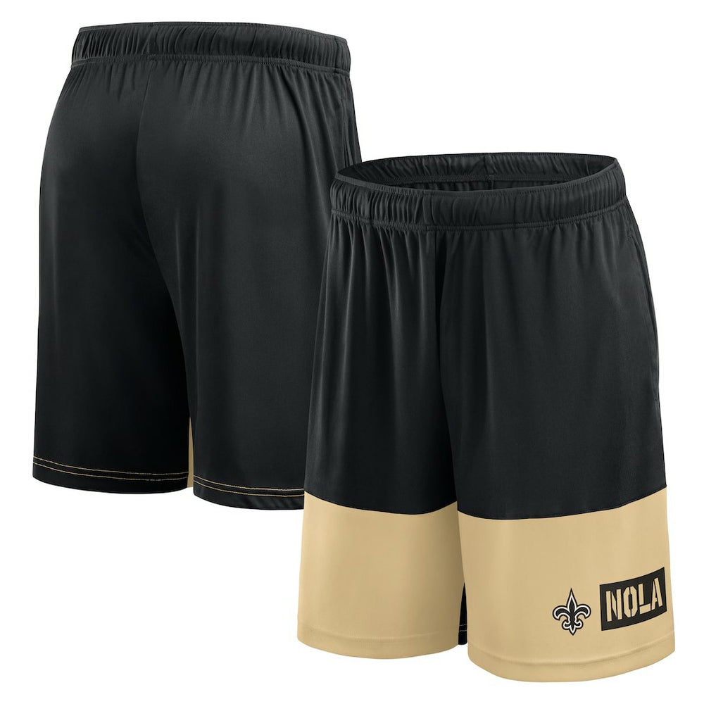 NFL New Orleans Saints Logo Athletic Best of the Best Shorts