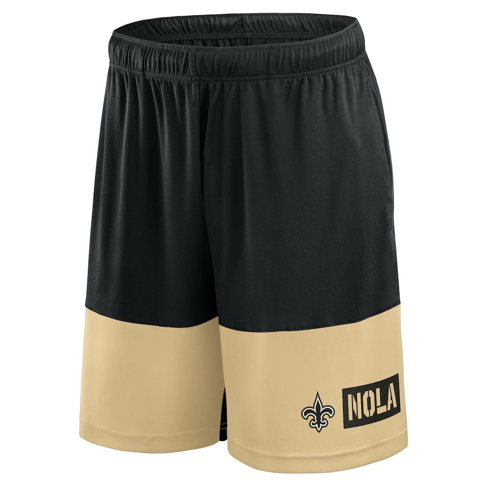 NFL New Orleans Saints Logo Athletic Best of the Best Shorts