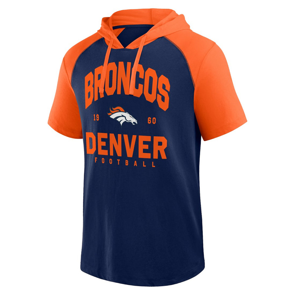 NFL Denver Broncos Logo Athletic Prime Hoodie T-Shirt