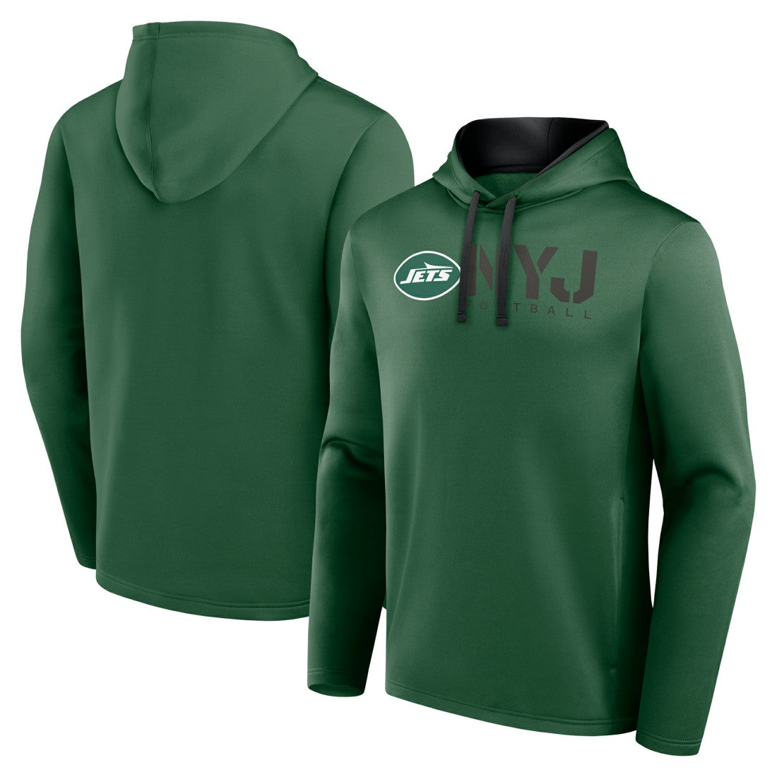 NFL New York Jets Logo Athletic Head Start Pullover Hoodie
