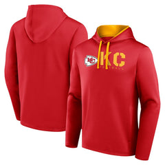 NFL Kansas City Chiefs Logo Athletic Head Start Pullover Hoodie