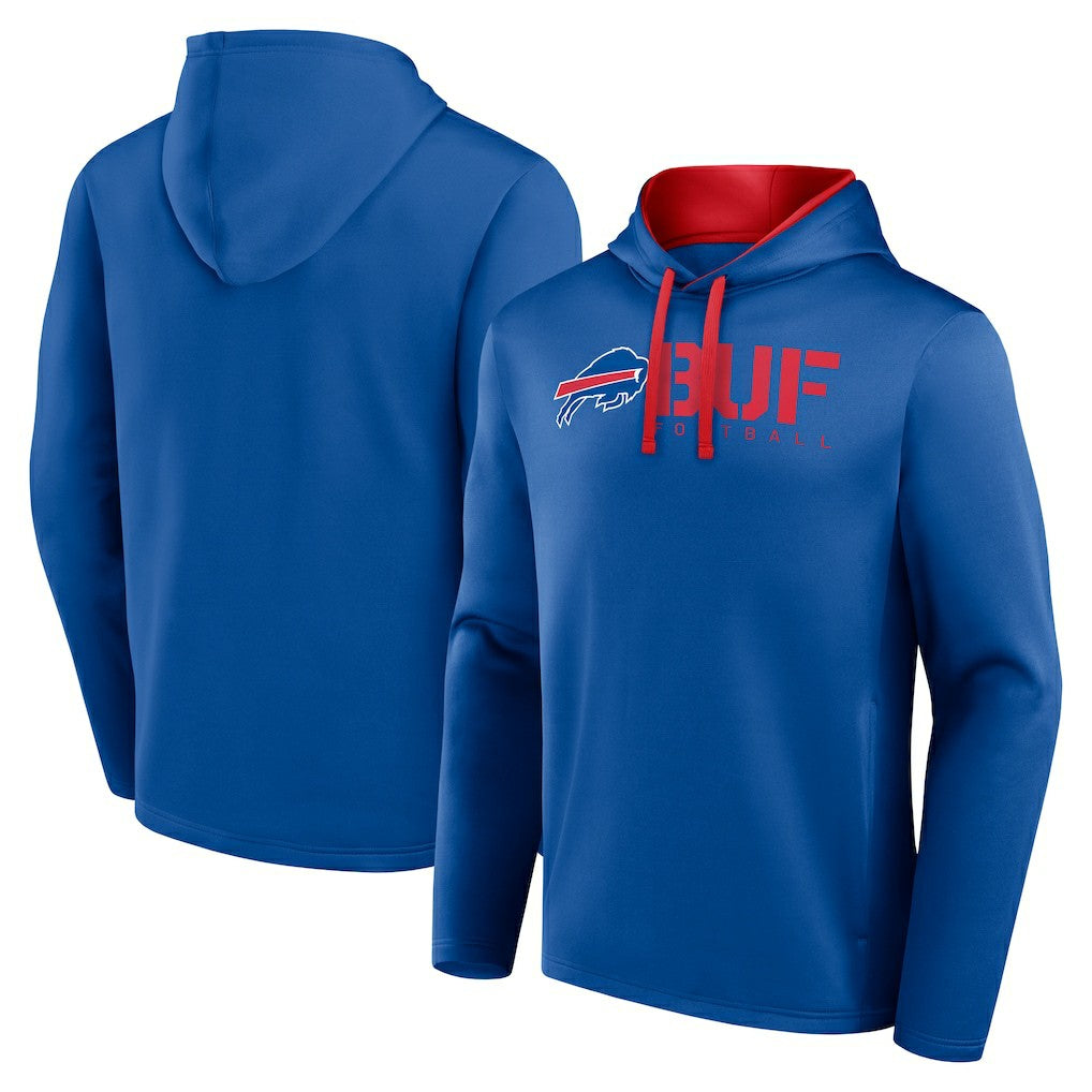 NFL Buffalo Bills Logo Athletic Head Start Pullover Hoodie