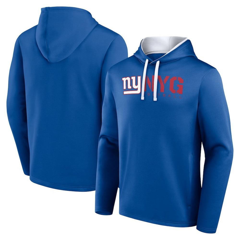 NFL New York Giants Logo Athletic Head Start Pullover Hoodie