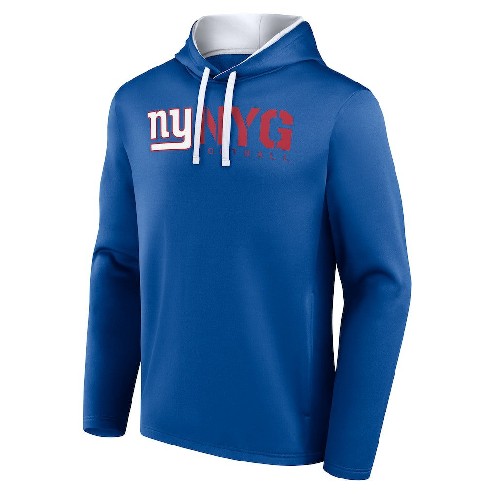 NFL New York Giants Logo Athletic Head Start Pullover Hoodie