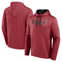 NFL Arizona Cardinals Logo Athletic Head Start Pullover Hoodie